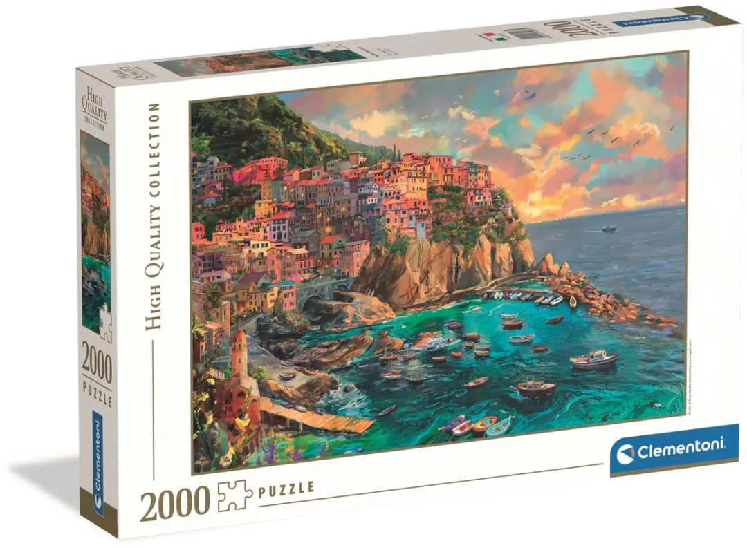 Clementoni Painted Manarola Legpuzzel 2000 Stuks - 32087