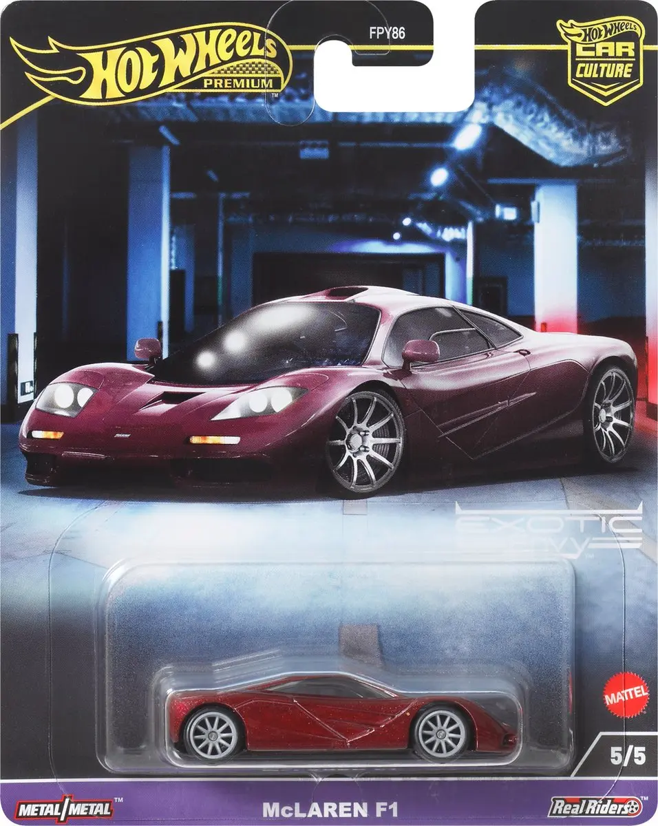 Hot Wheels Car Culture McLaren F1 HKC77