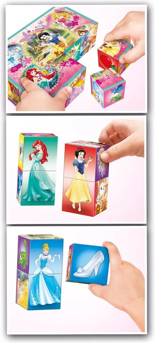 Clementoni Blokken 12 Multi Play Prinses