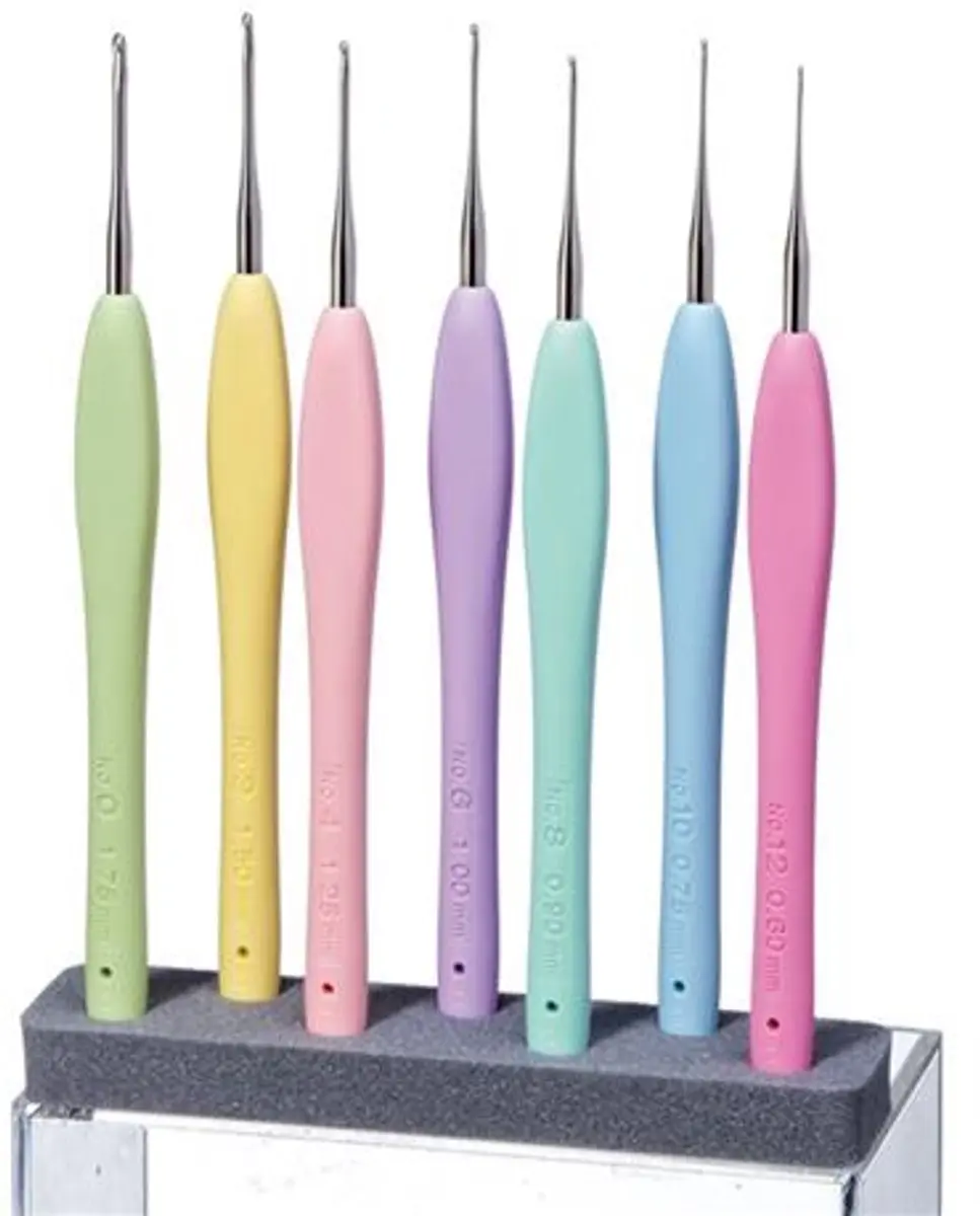 Clover Amour Haaknaaldenset 0,60-1,75mm - 6 Stuks Multi
