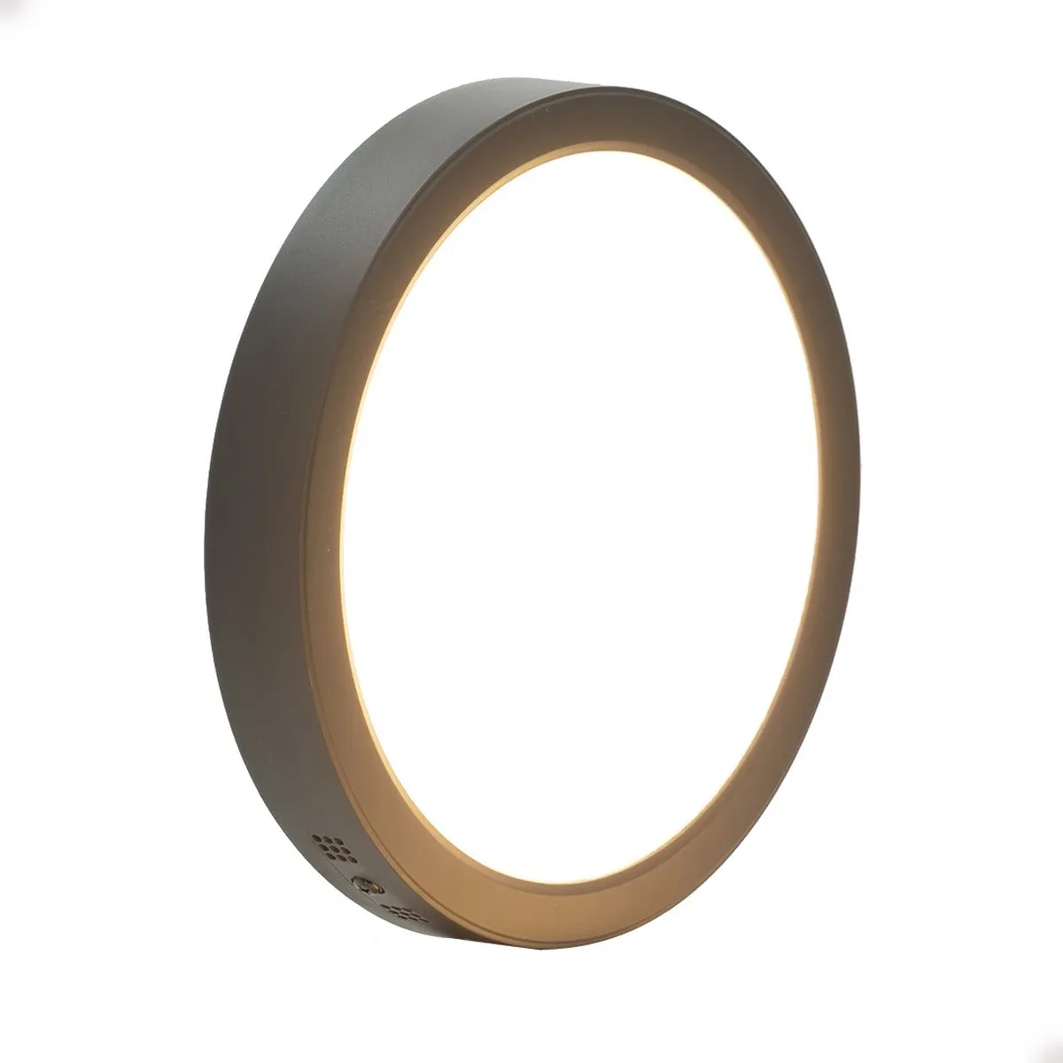 Eglo Idun-E Plafondlamp LED Ø22,5cm - Zwart/Wit