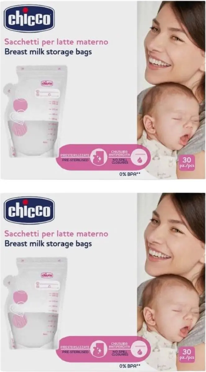 Chicco Borstvoeding Bewaarzakjes 2x30