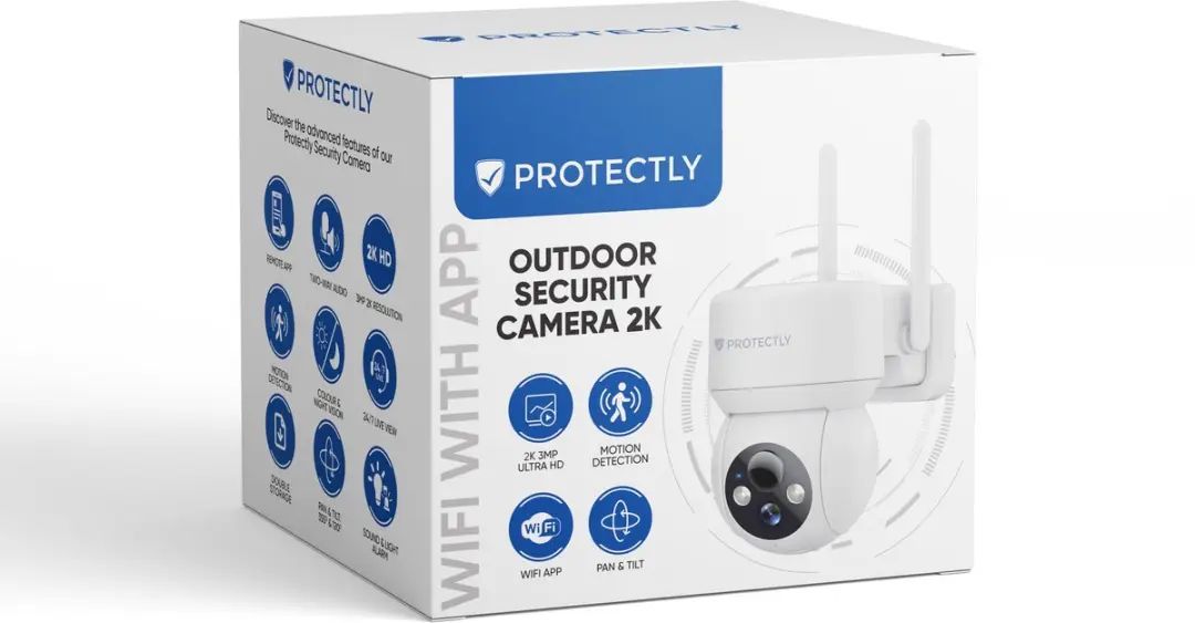 Protectly PROT017 Zonnepaneel 3W - Buitencamera - Zwart - afbeelding 6 van 6