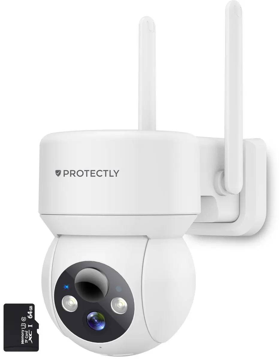 Protectly PROT016 Bewakingscamera Buiten 2K