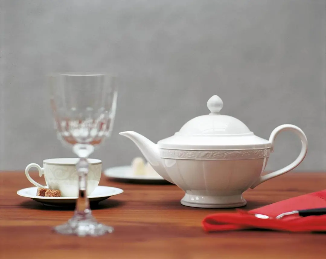 Villeroy & Boch Kaffeeuntertassen Gray Pearl - Ø16cm - 6 Stuks