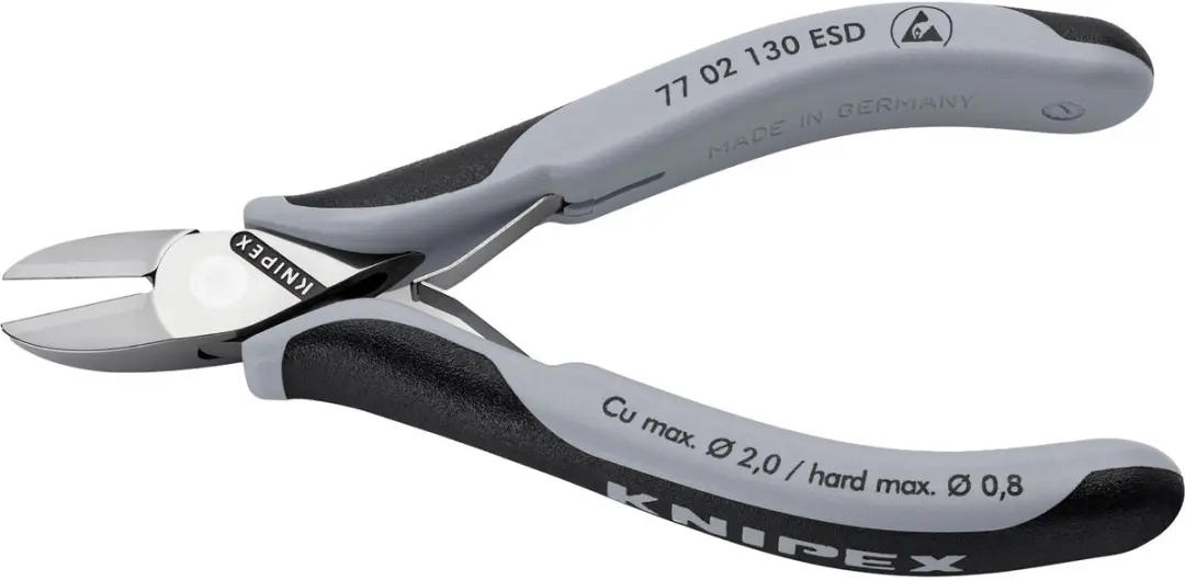 Knipex 77 02 130 ESD Zijkniptang 130mm