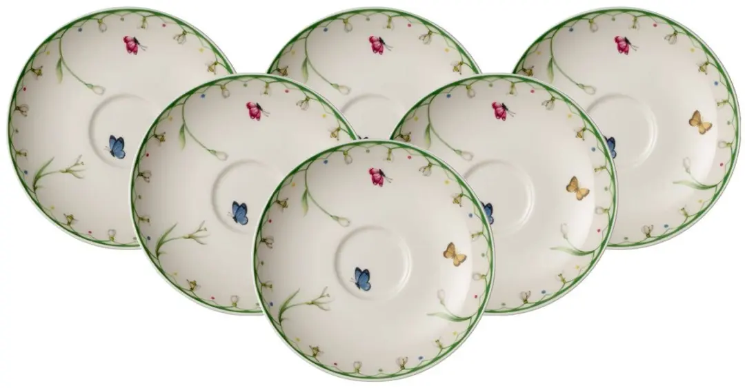 Villeroy & Boch Kaffeeuntertassen Colourful Spring ø14,8cm