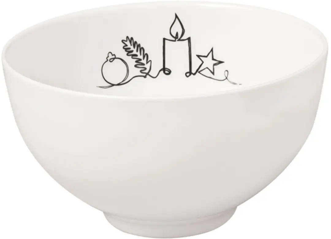 Villeroy & Boch Bol XMAS Statement Lines 13,8cm