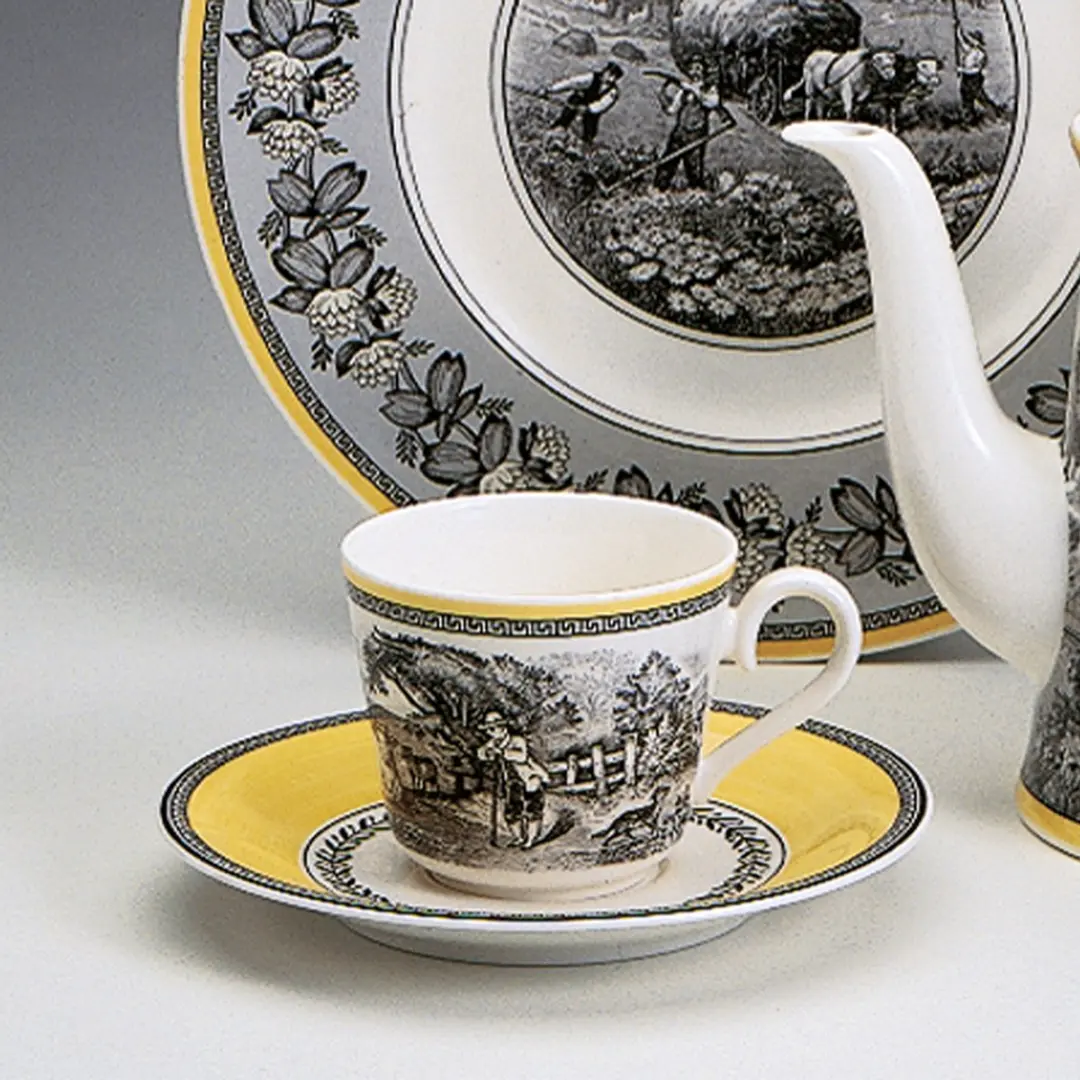 Villeroy & Boch Audun Ferme Koffie-/Thee-onderzetters Ø16cm - 6 Stuks
