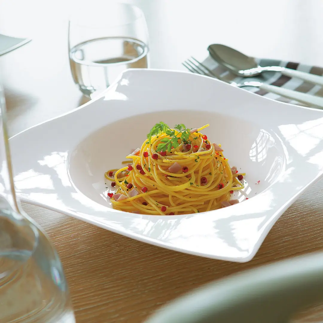 Villeroy & Boch NewWave Pastateller 28x28cm - 4 Stuks