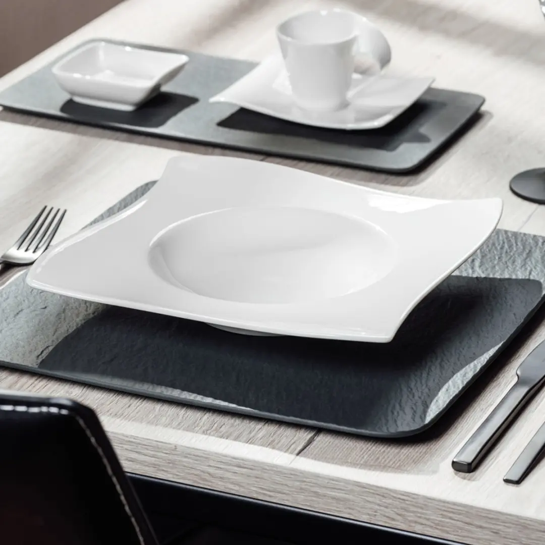Villeroy & Boch NewWave Pastateller 28x28cm - 4 Stuks