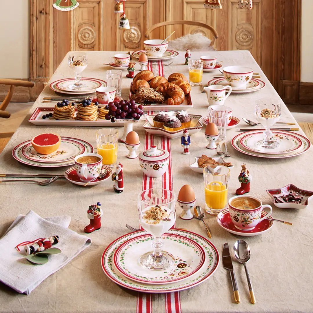 Villeroy & Boch Winter Bakery Delight Frühstücksteller 21,5cm - 6 Stuks