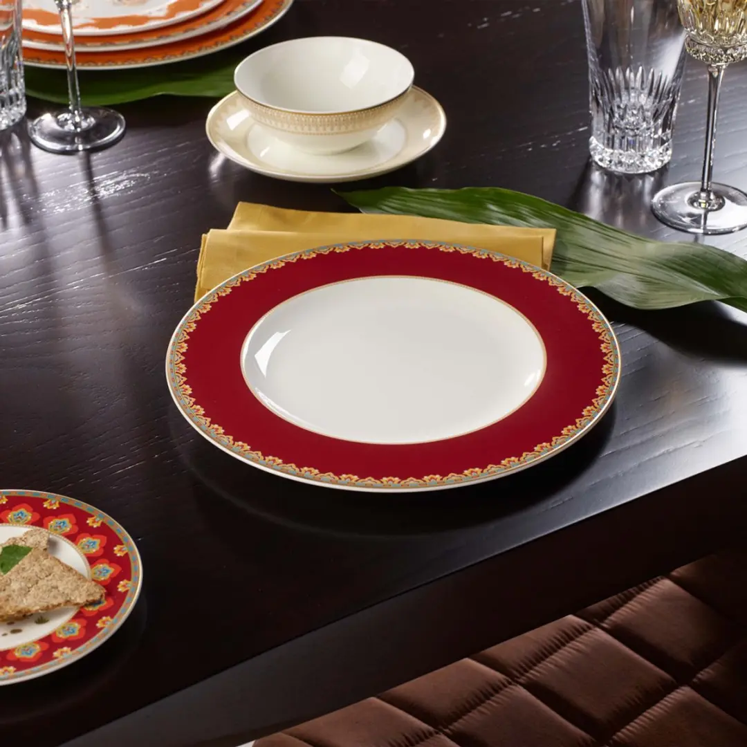 Villeroy & Boch Samarkand Rubin Speiseteller Ø27,7cm - 6 Stuks