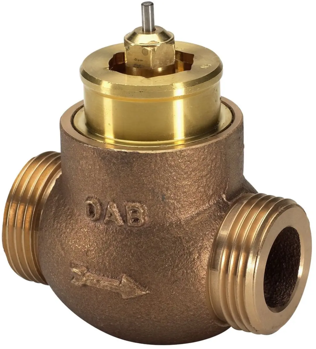 Danfoss Rechte Doorlaatklep VMA DN15 Kvs 1,0