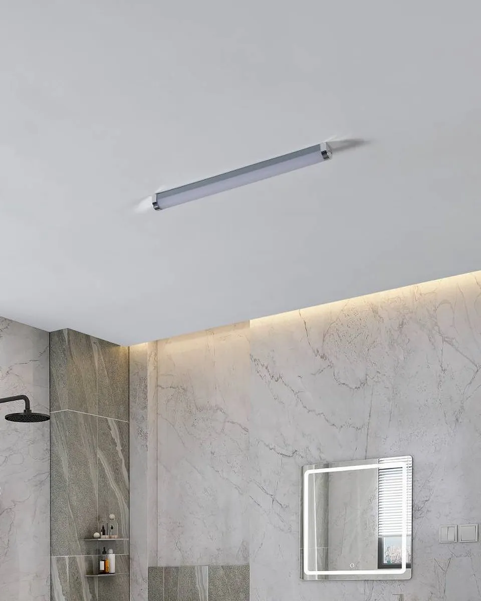 Eglo Tragacete 1 Wandlamp 60cm - Zilver