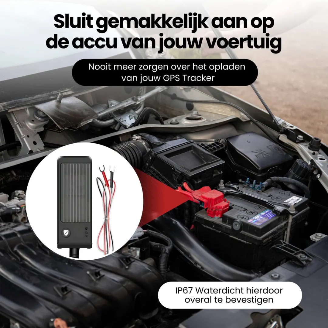 Protectly GPS Tracker Extreme PROTGPS3 12V-24V - Auto - 150 landen
