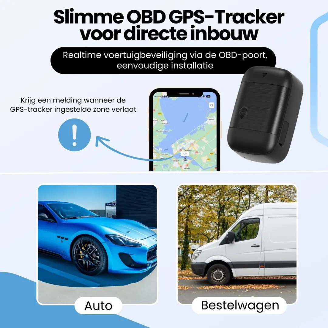 Protectly OBD GPS Tracker PROTGPS4 - Auto - 150 landen - afbeelding 6 van 6