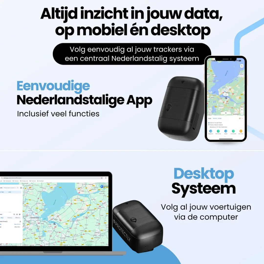 Protectly OBD GPS Tracker PROTGPS4 - Auto - 150 landen