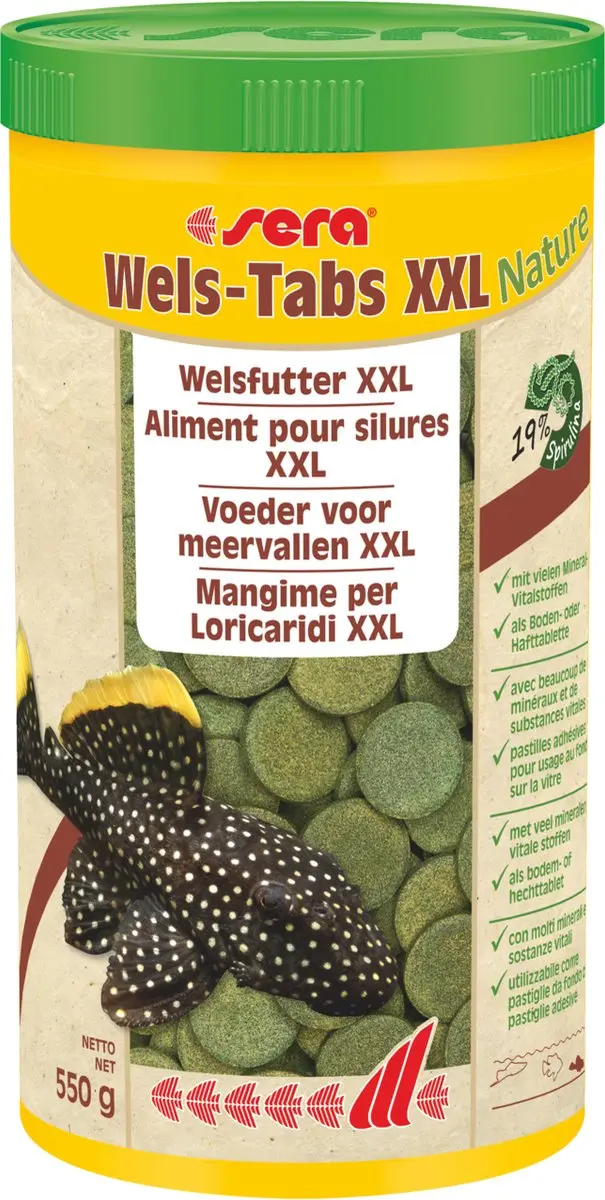 Sera Pleco Tabs XL 1.000ml