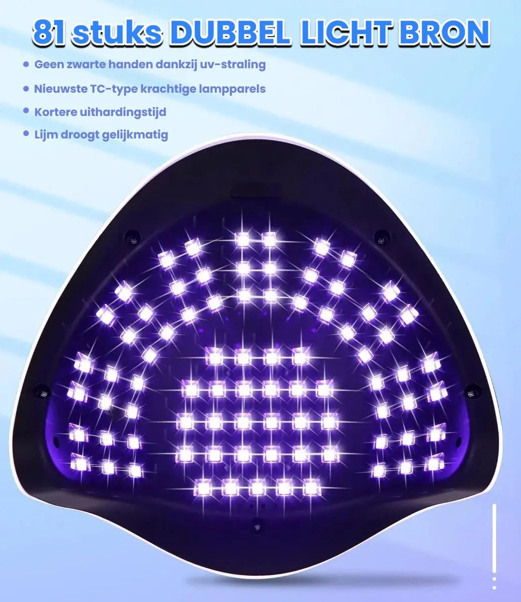 ECTEATOY YXP-91 UV Nagellamp - Wit
