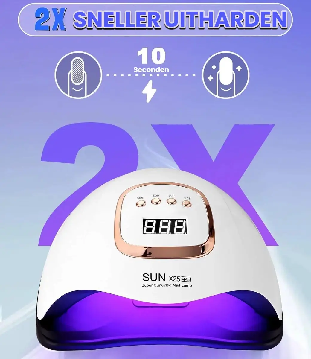 ECTEATOY YXP-91 UV Nagellamp - Wit