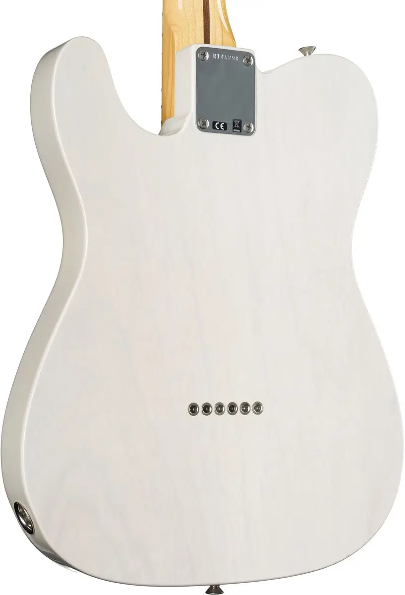 Fender Vintage Custom '58 Top Load Telecaster MN - Aged White Blonde
