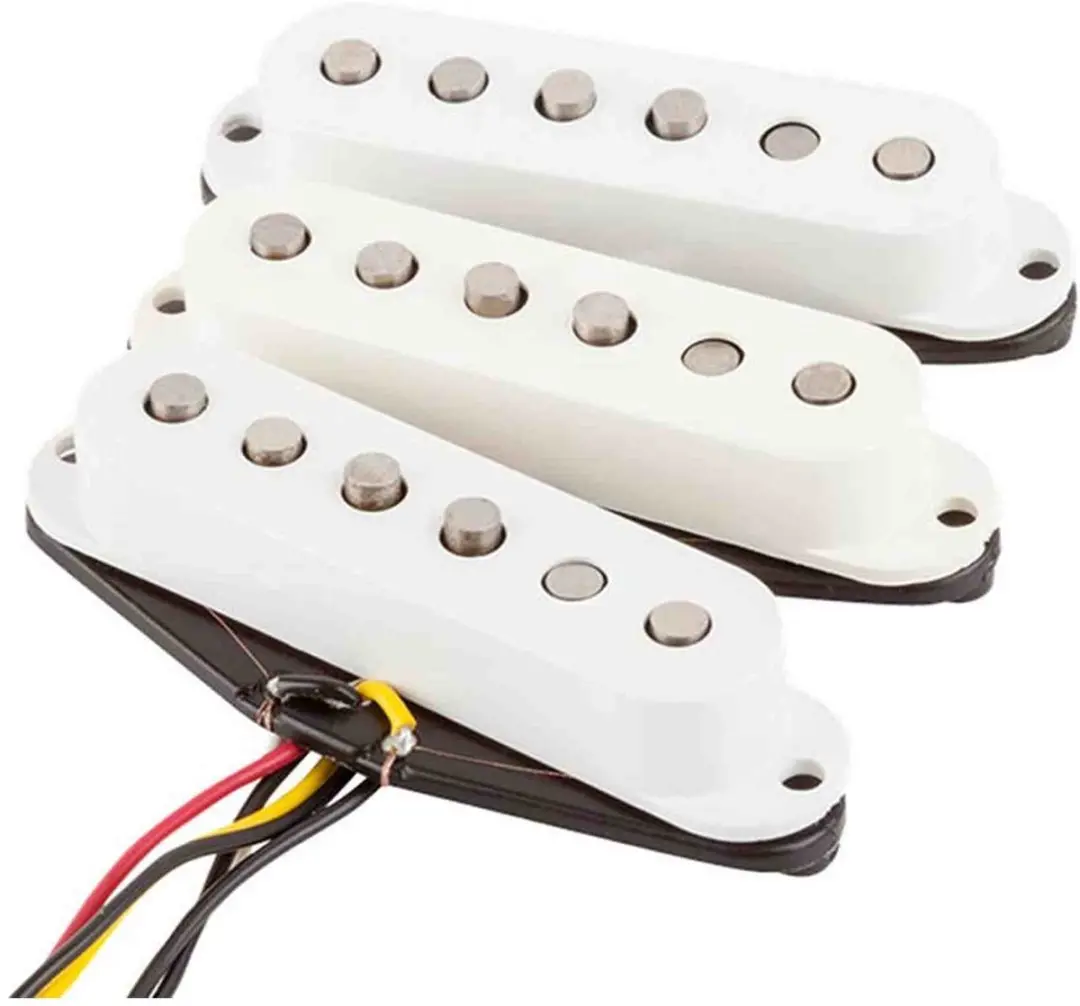 Fender Original White Stratocaster Tex-Mex Pickup Set - Wit - afbeelding 2 van 3