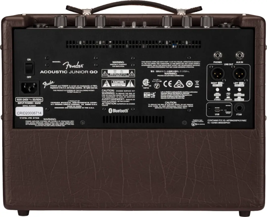 Fender Acoustic Junior GO 100 Gitaarversterker