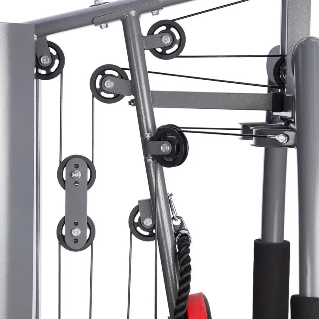 HMS Fitness Tytan 7 Home Gym - 30 Onderdelen - Grijs/Rood