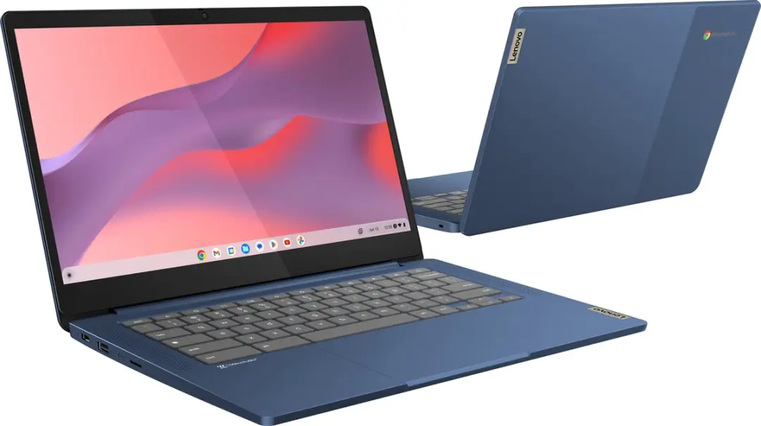 Lenovo IdeaPad Slim 3 14M868 Chromebook 14" Full HD - 64GB - Blauw - afbeelding 6 van 6