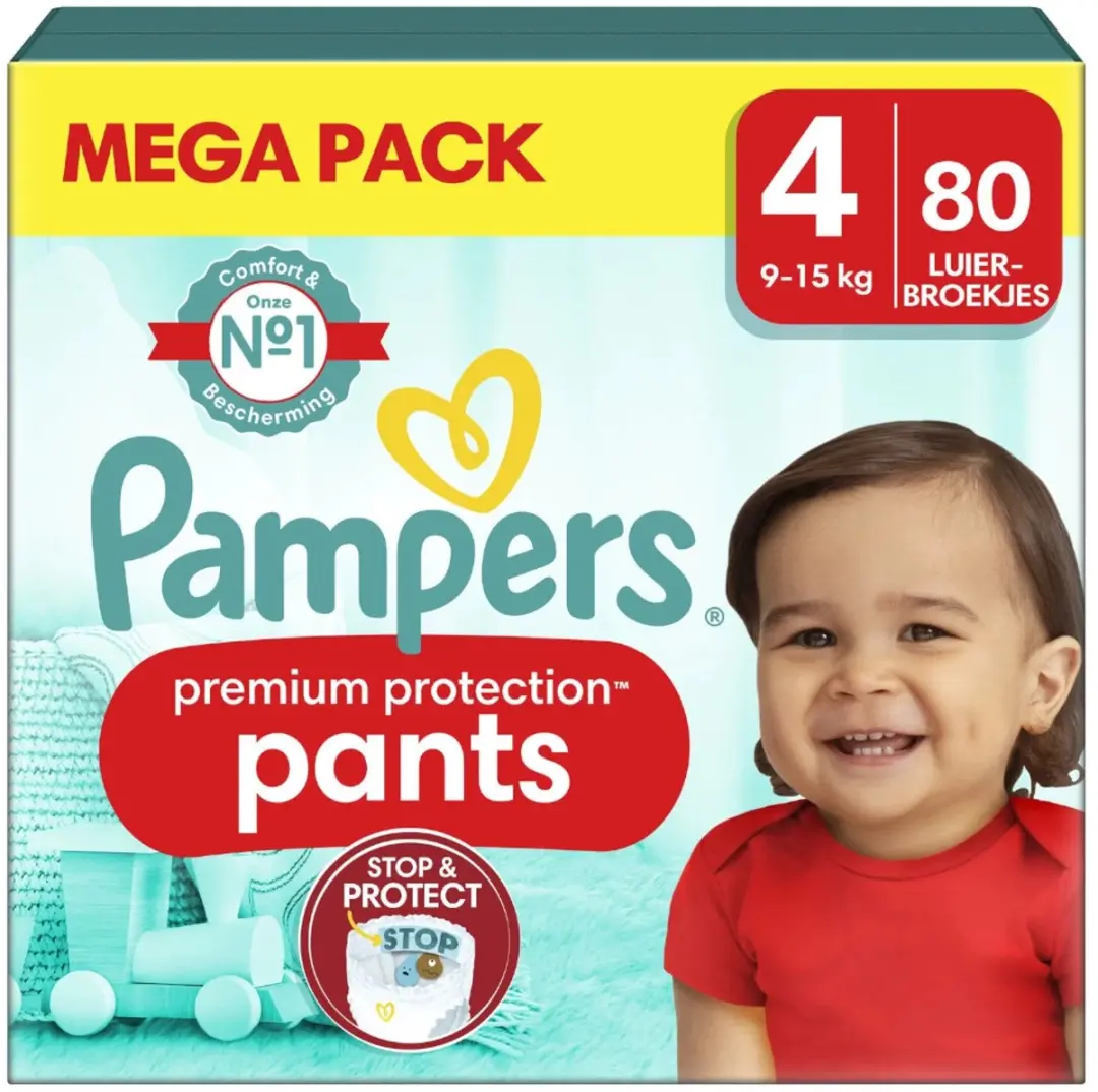 Pampers Premium Protection Pants Maat 4 - 80 Stuks