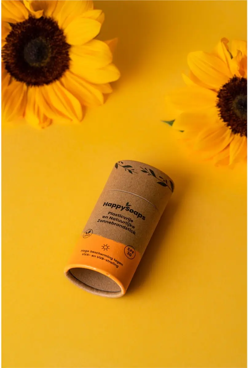 HappySoaps Zonnebrandstick SPF 30 50g - Plasticvrij - afbeelding 6 van 6