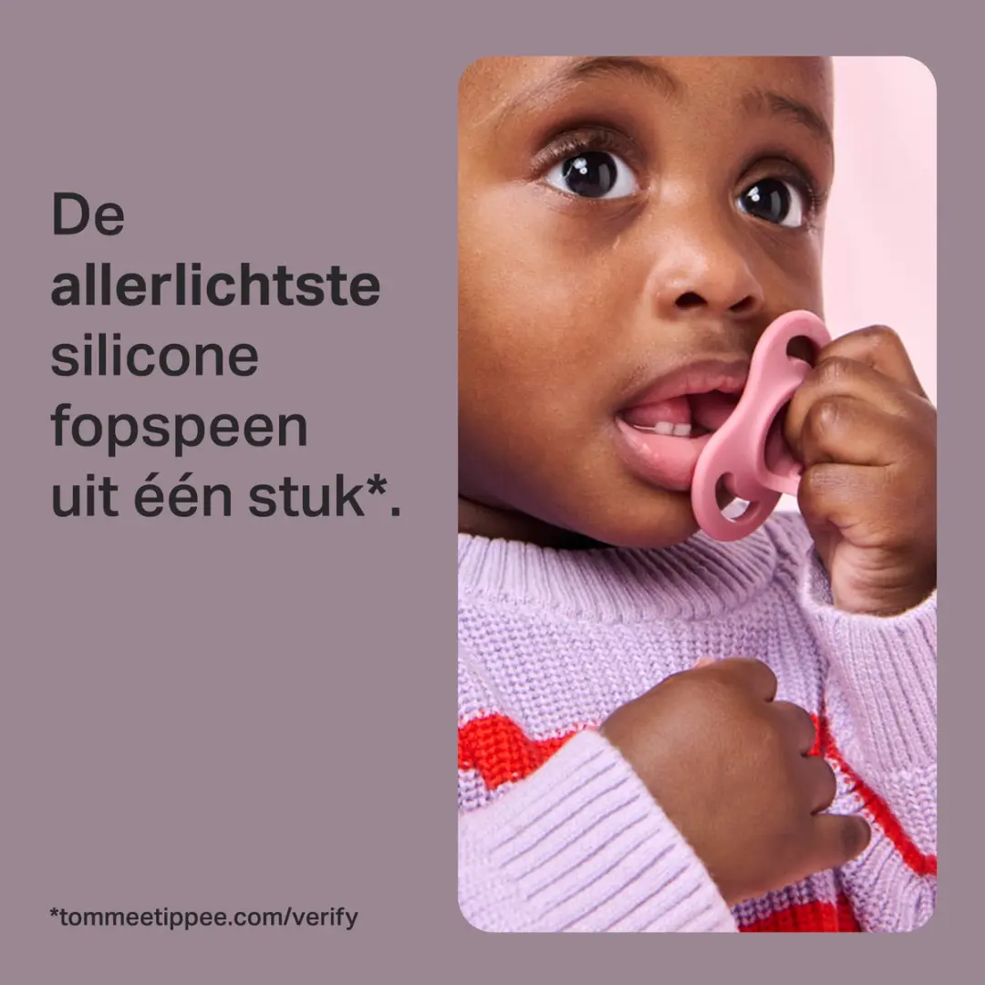 Tommee Tippee Ultra-light StayPut Fopspeen 18-36m - 4 Stuks - Roze Multi