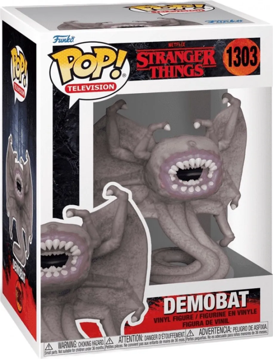 Funko Stranger Things POP! Demo-bat Verzamelfiguur - 9cm - Multicolor