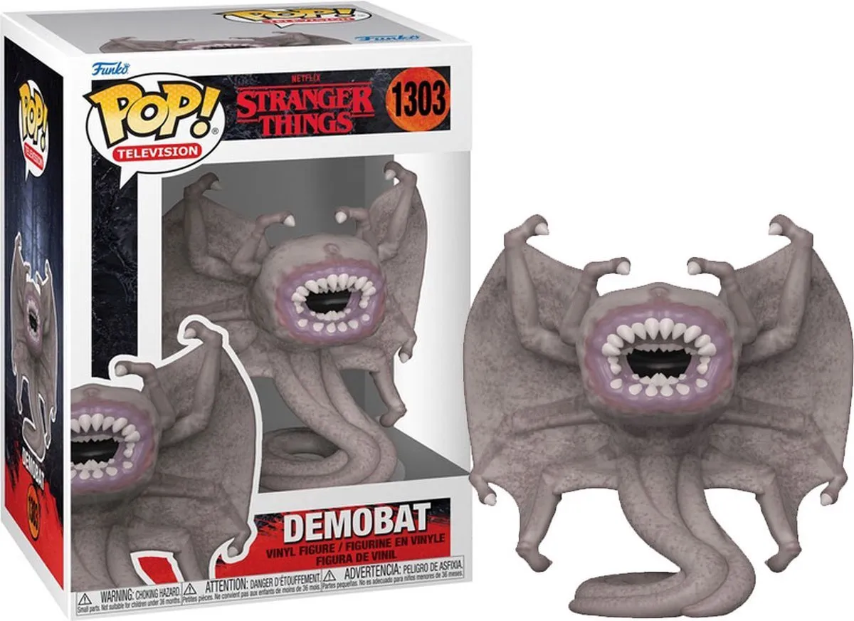 Funko Stranger Things POP! Demo-bat Verzamelfiguur - 9cm - Multicolor