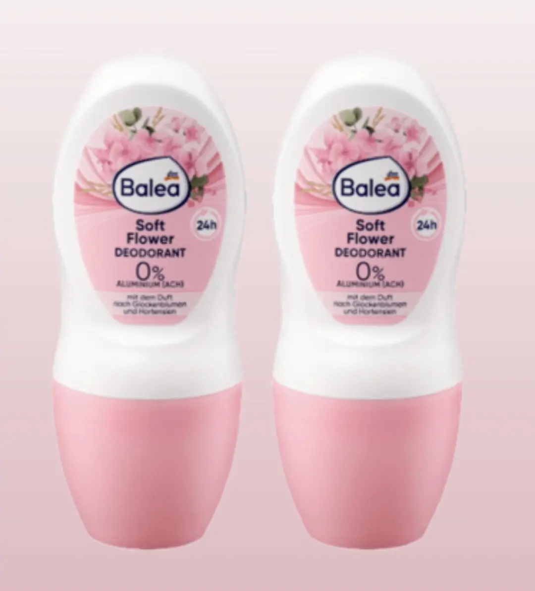 Balea Deodorant Roll-on Soft Flower 2x50ml