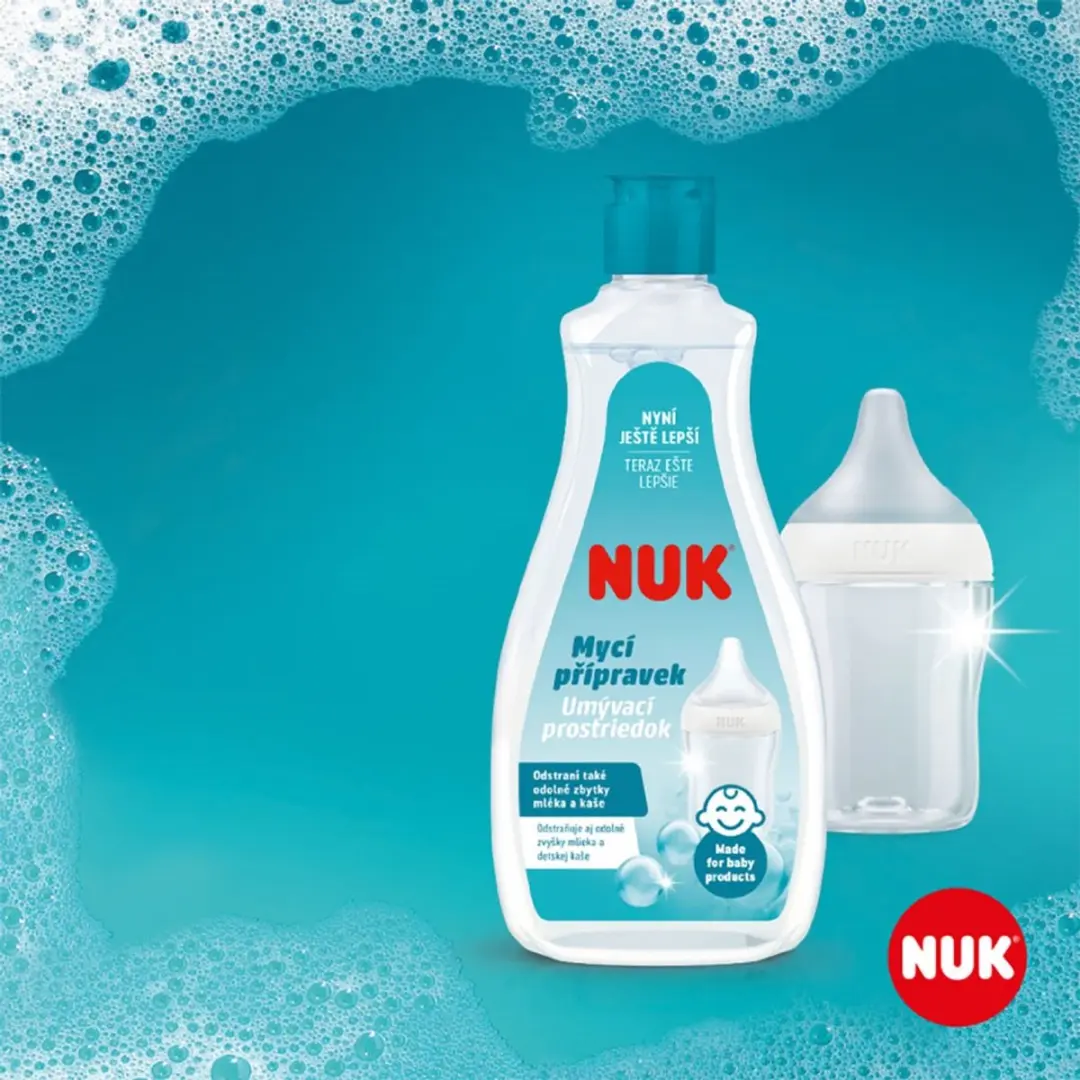 NUK Fles- en Speenareiniger 500ml - Multicolor