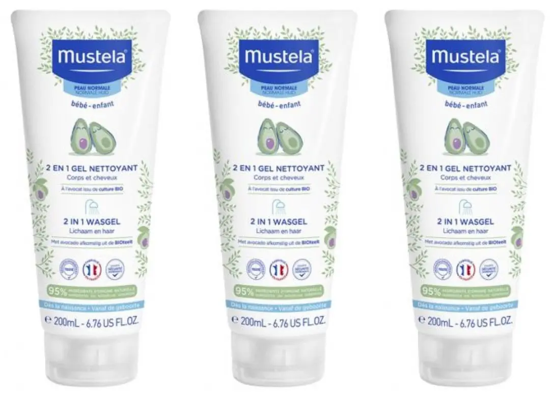 Mustela Avocado Reinigingsgel 200ml