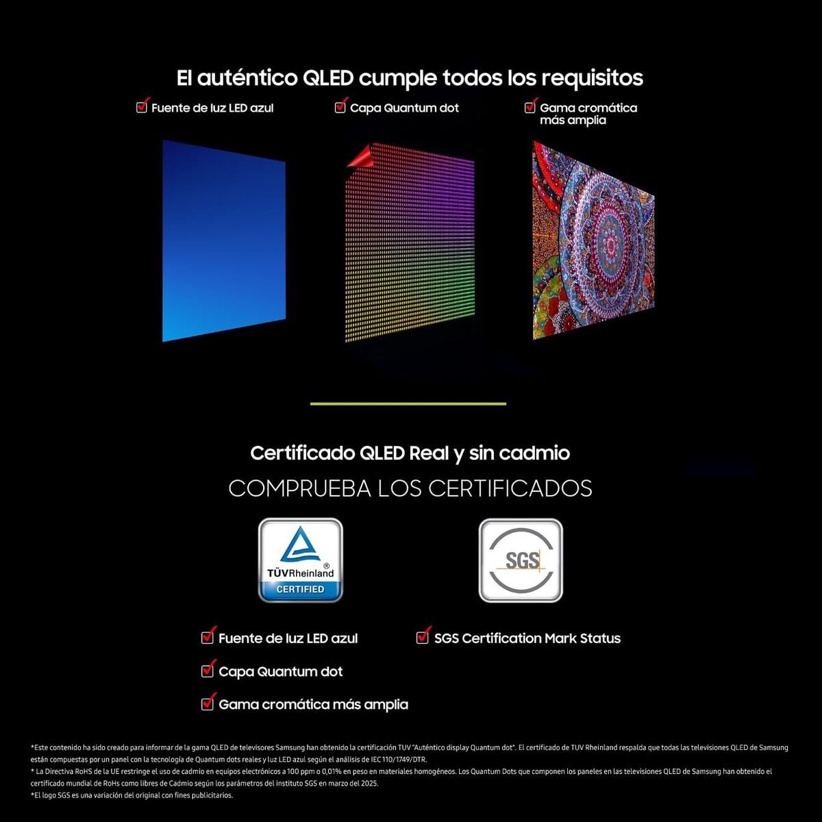 Smart TV Samsung TQ55Q7F4AUXXC 55" 4K Ultra HD HDR QLED