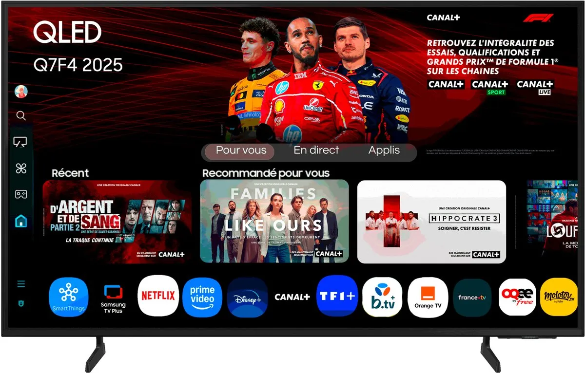 Samsung TQ55Q7F4AUXXC QLED Smart TV 55" 4K HDR