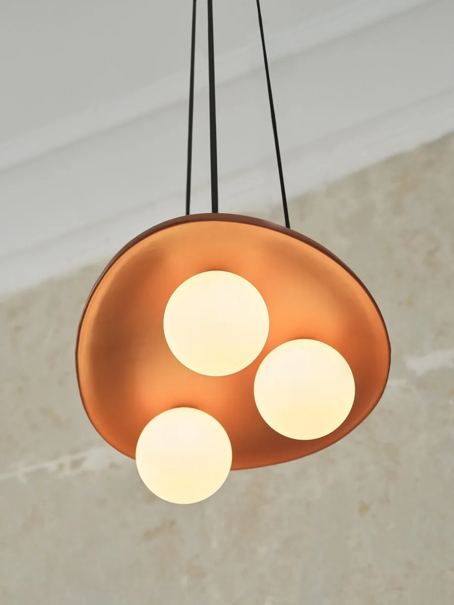 LEDVANCE Decor Clay Nest Hanglamp - 3xG9 - Bruin