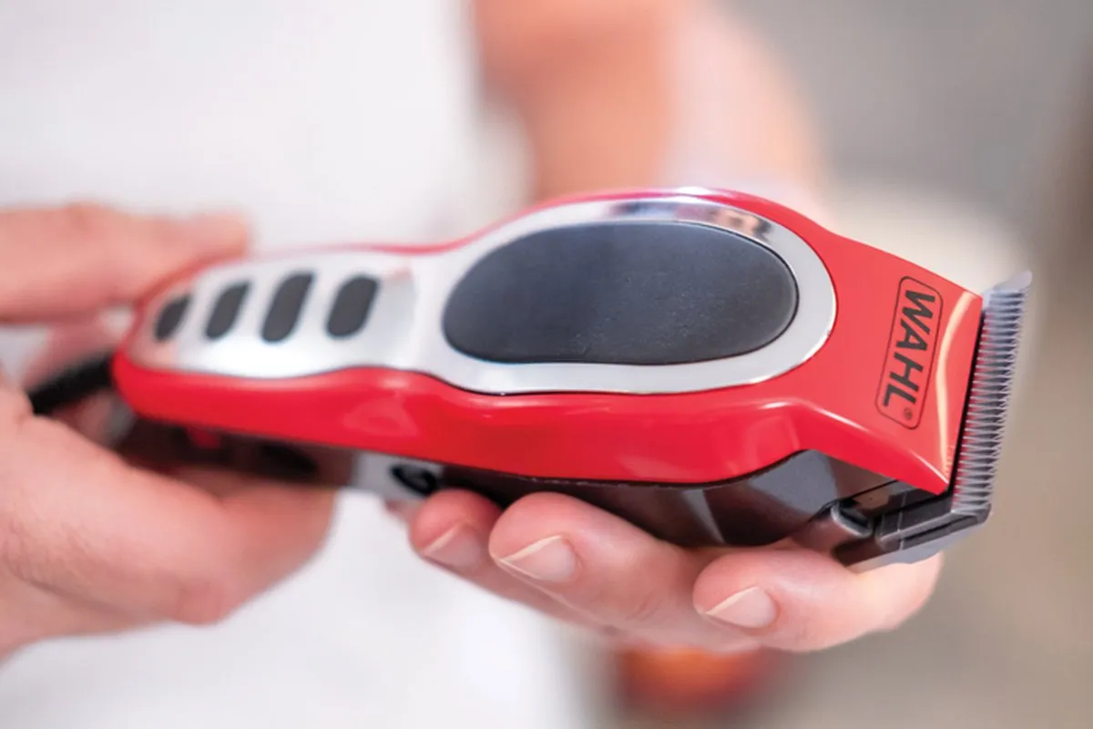 Wahl Close Cut Pro Tondeuse - 6 Kammetjes 1.5-13mm - Rood