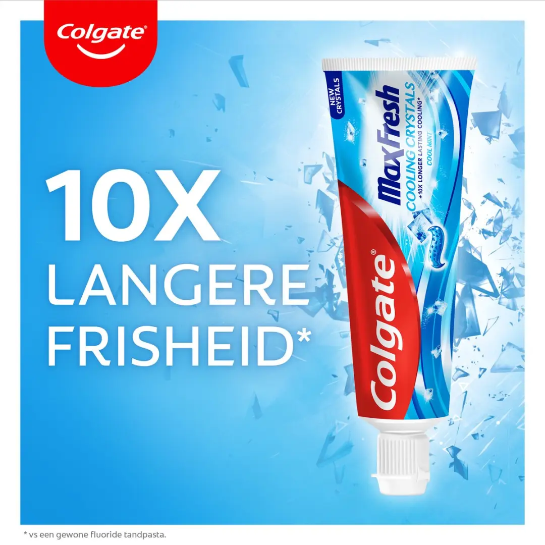Colgate Max Fresh Cooling Crystals Tandpasta - 6x75ml