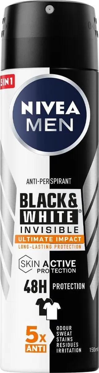 NIVEA Men Black & White Ultimate Impact Deospray 150ml