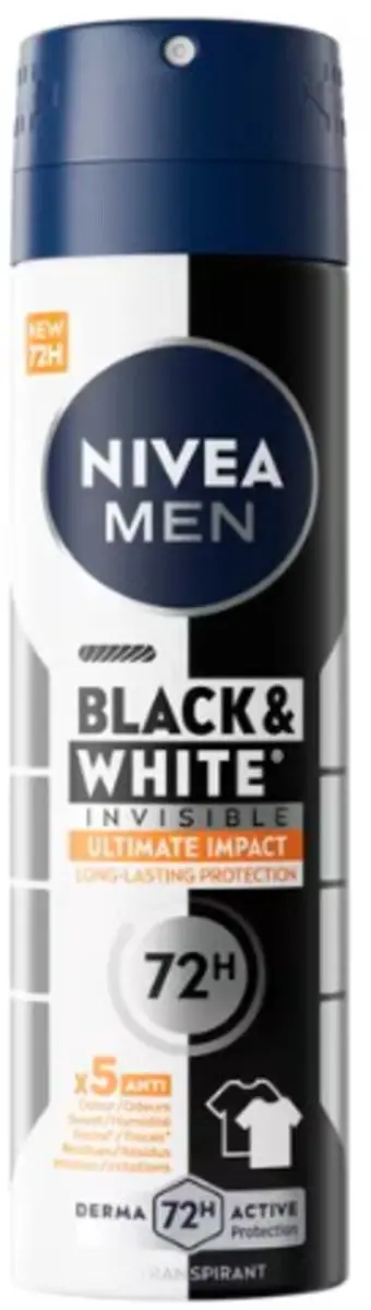 NIVEA Men Black & White Ultimate Impact Deospray 150ml