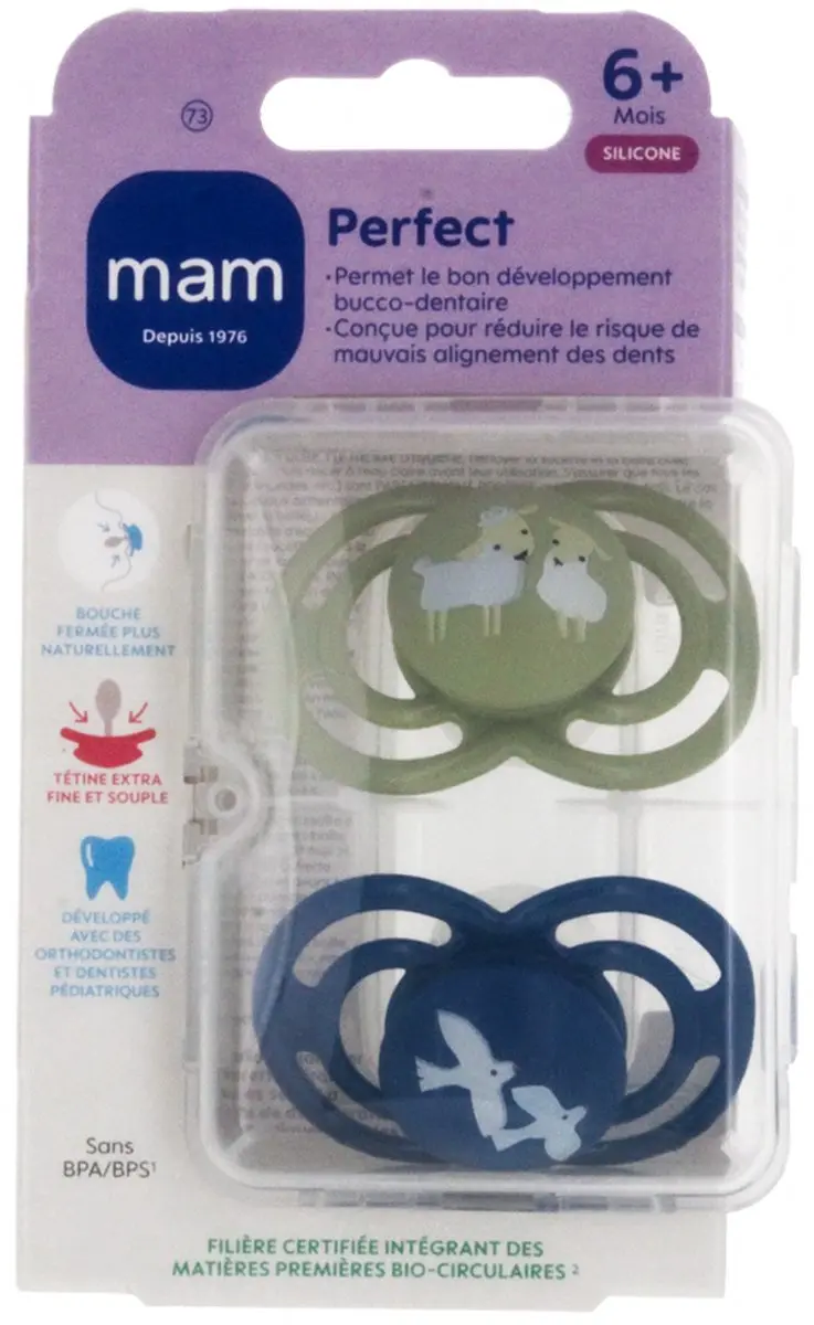 MAM Perfecte Dierenspenen 6+ Maanden - Schapen/Duiven