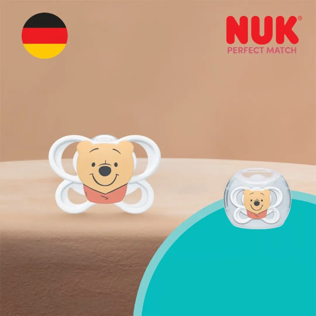 NUK Perfect Match Air Siliconen Fopspeen 0-6 Maanden - Wit - afbeelding 6 van 6