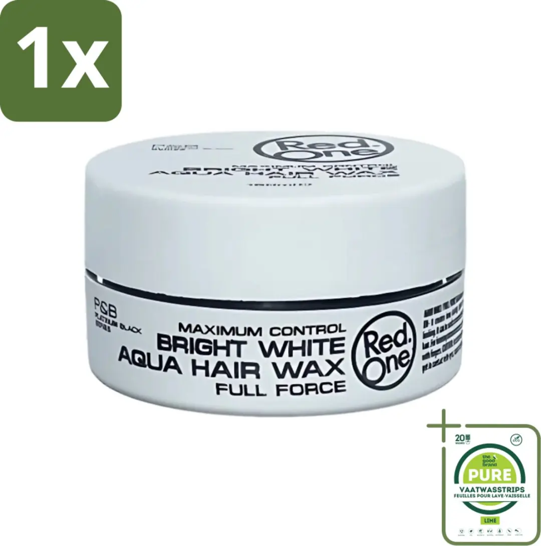 Red One Haarwax Bright White 150ml