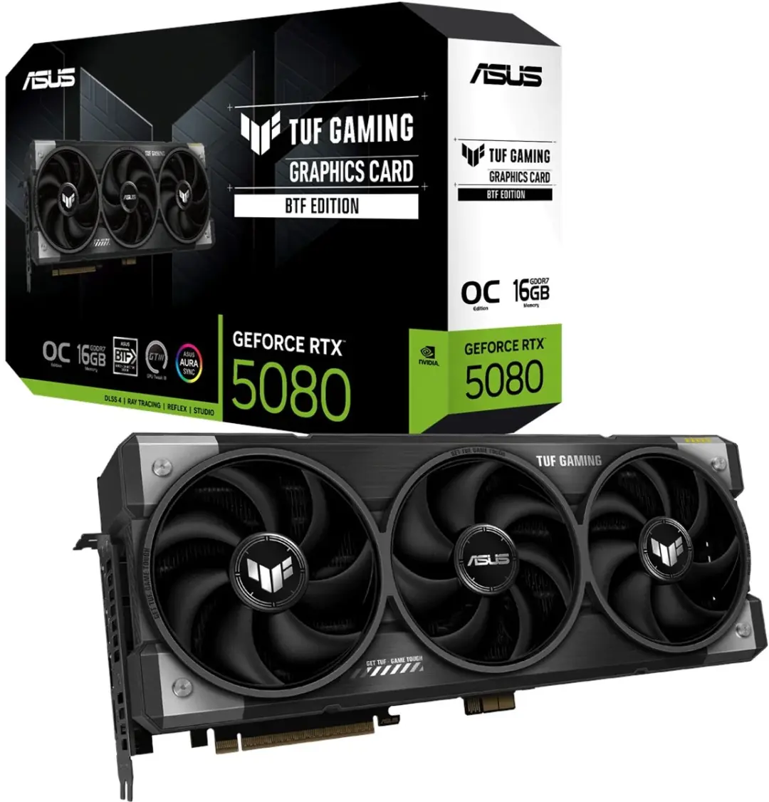 ASUS TUF Gaming RTX 5080 BTF OC Edition