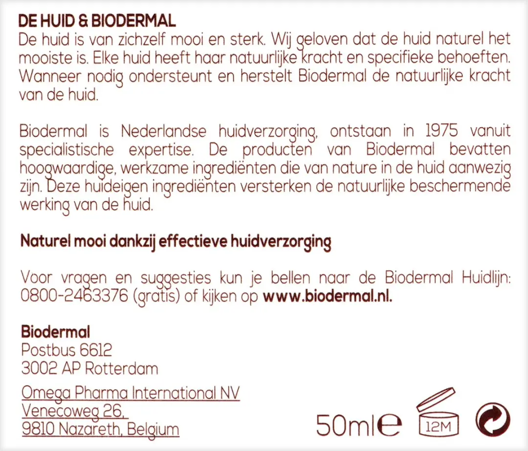 Biodermal Anti Age 30+ Dagcrème SPF15 - 50ml